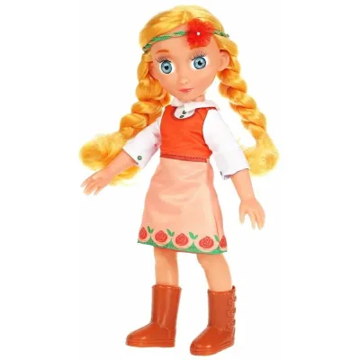 Кукла Герда 32 см. (Снежн. королева. Хранит. чудес). 15 песен и фраз. (Карапуз)