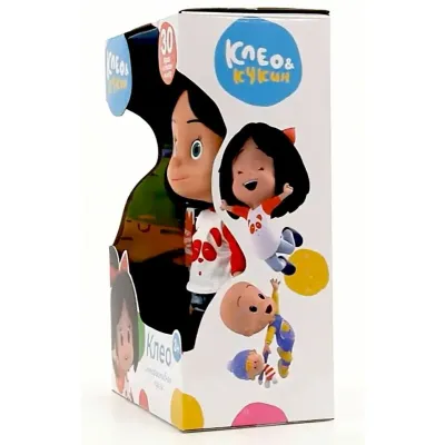 Кукла Клео 25 см. (Клео и Кукин) 30 фраз и песен (Карапуз)