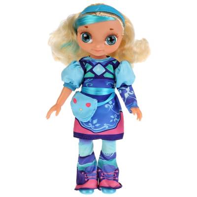 Карапуз. Кукла Снежка Сказочный патруль 33см 15 песен и фраз расческ