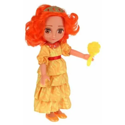 Кукла Варя 32 см. Бальное платье. (Карапуз)