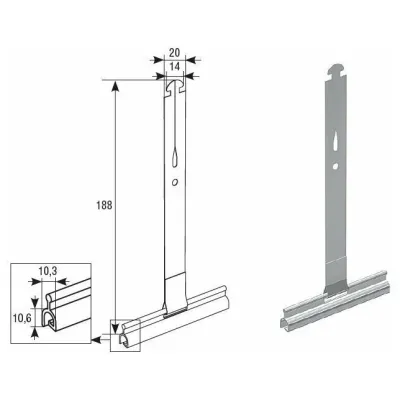 Пружина тяговая DoorHan RS190, изображение 6