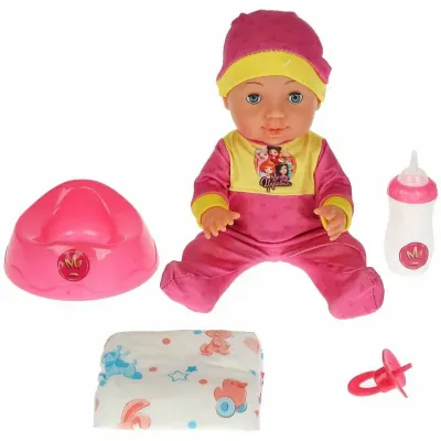 Пупс 25 см (Царевны) 45 фраз, звуков и песен (Карапуз)