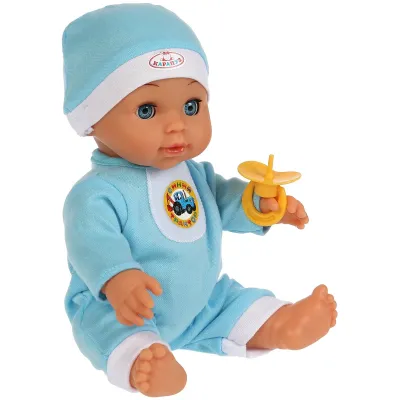 Пупс 30 см. (Синий трактор) 50 фраз, звуков и песен (Карапуз)