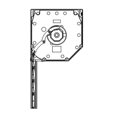 Ригель блокирующий ALUTECH RGM3 для роллет 3-х секционный, изображение 7
