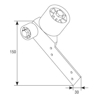 Ролик направляющий для рольворот DoorHan RV77, изображение 2