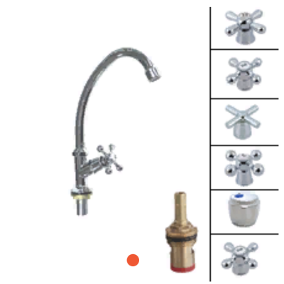 Моно смеситель для мойки aQuaDv 001-05, изображение 3