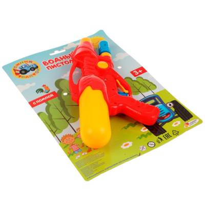 Водный пистолет Синий трактор. (Играем вместе)