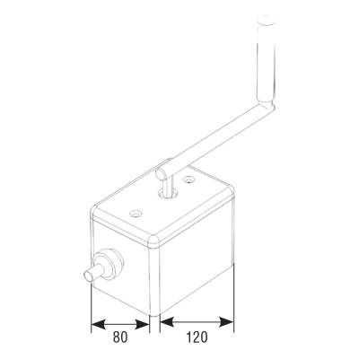 Укладчик для корда редукторный DOORHAN RHF40, изображение 2