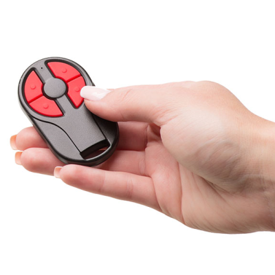 Мини-пульт двухканальный NERO система RADIO 8101-2M для роллет, ворот и шлагбаумов, изображение 3