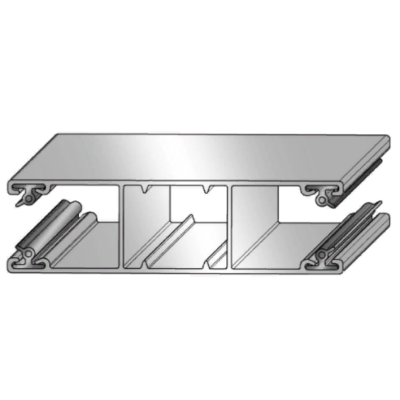 Шина направляющая ALUTECH GR79x22IE (цвет 101) белый, Цвет: белый, изображение 2