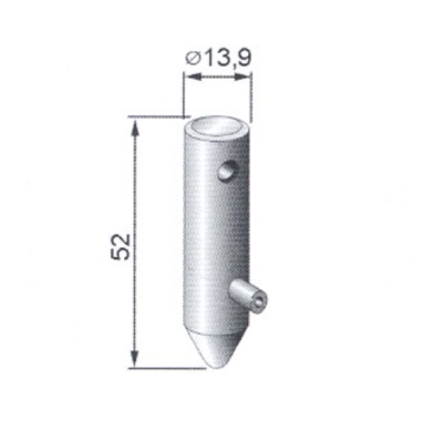 Штифт приводной ALUTECH BC для роллет, изображение 3