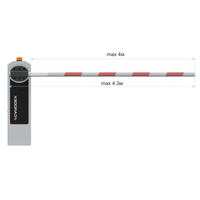 Автоматический шлагбаум CARDDEX RBM ОПТИМУМ GSM-L для левостороннего монтажа на проезд до 4 метров, изображение 7