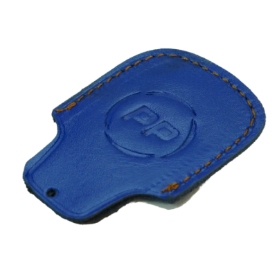 Чехол из натуральной кожи для пультов в корпусах E и К синий, Цвет: синий, изображение 2