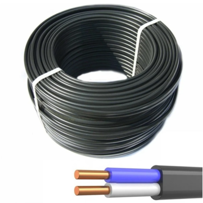 Кабель силовой негорючий ВВГнг п-LS 2х2,5 медный плоский, Варианты: Кабель ВВГнг п-LS 2х2,5, изображение 2