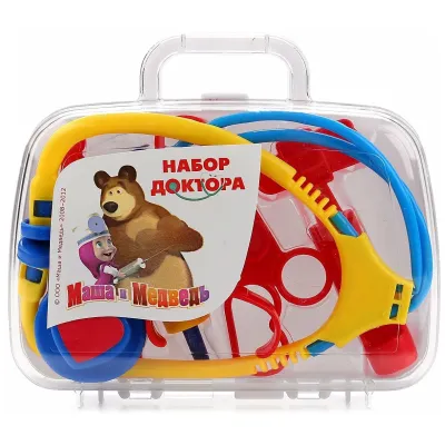 Маша и медведь. Набор доктора (6 предметов)