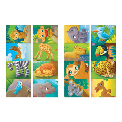 Мозаика для малышей. Жаркие страны (Феникс)