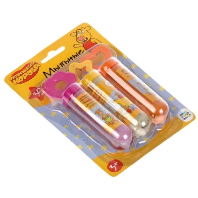 Мыльные пузыри Оранжевая корова. 3*30мл ( Союзмультфильм)