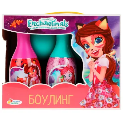 Набор для боуллинга Энчантималс. (Играем вместе)