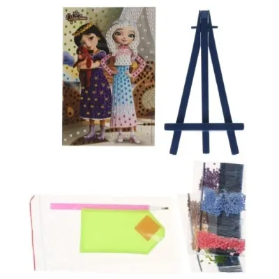 Набор для детского творчества. Царевны. Алмазная мозаика. (арт. АМ10) (Мульти Арт)Набор для детского творчества. Царевны. Алмазная мозаика. (арт. АМ10) (Мульти Арт)