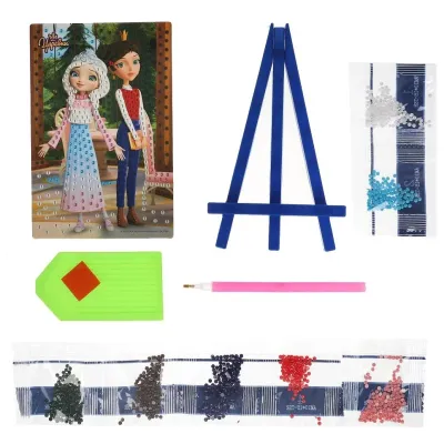 Набор для детского творчества. Царевны. Алмазная мозаика. (Мульти Арт)Набор для детского творчества. Царевны. Алмазная мозаика. (Мульти Арт)