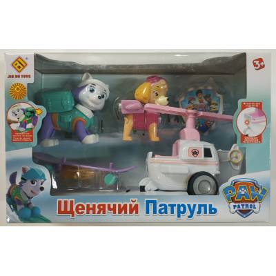 Набор игрушек щенячий патруль