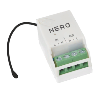 Приемник одноканальный NERO Radio 8122 для управления нагрузкой до 2 кВт