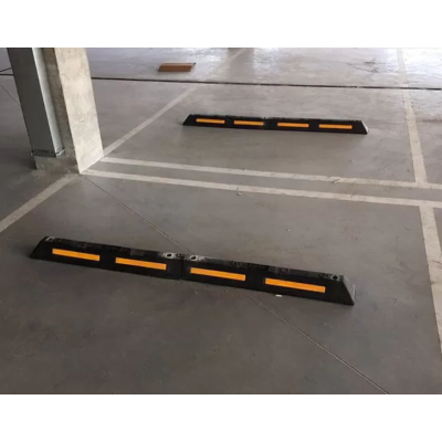 Колесоотбойник композитный Arec КО-915 комплект из 2-х частей, черный, изображение 4