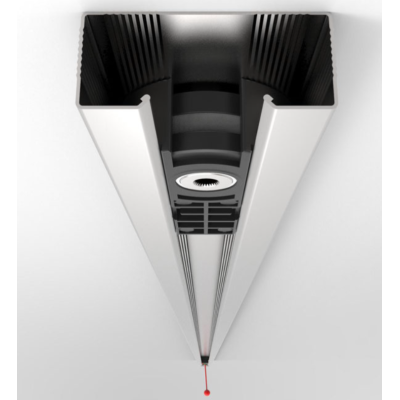 Alutech LGR-4200B рейка приводная цельная с зубчатым ремнем, для серии Levigato, для ворот высотой до 3,33 м, Варианты: рейка LGR-4200B, изображение 5