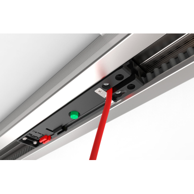 Alutech LGR-4200B рейка приводная цельная с зубчатым ремнем, для серии Levigato, для ворот высотой до 3,33 м, Варианты: рейка LGR-4200B, изображение 6