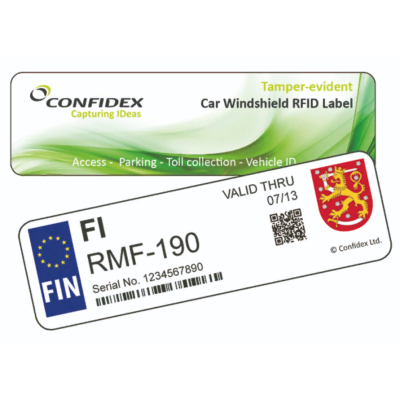 Метка Confidex Windshield Label UHF