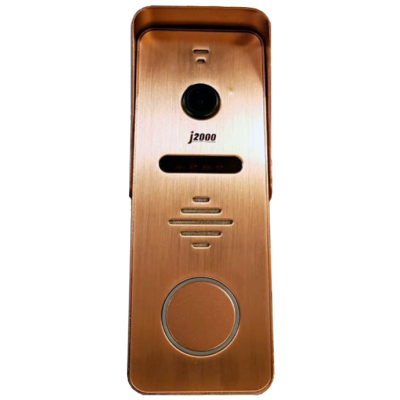 Вызывная видео панель J2000-DF-Антей AHD 2,0Mp медь для видеодомофона, Цвет: медь
