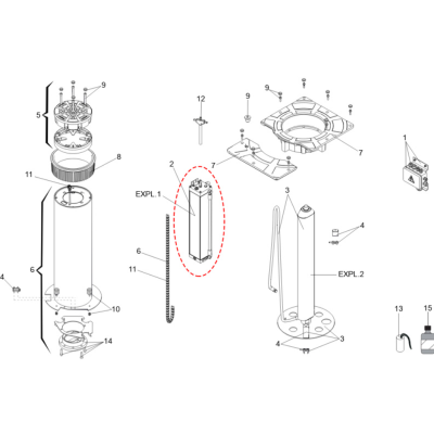 Гидростанция 63000264 FAAС для болларда J200HA, изображение 2