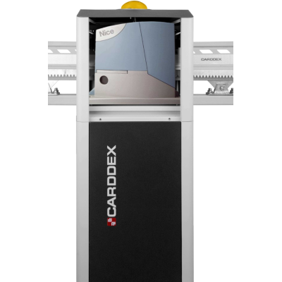 Готовый комплект автоматического откатного шлагбаума CARDDEX «VBR-4S» проезд до 3 метров, Длина стрелы: 4300, Варианты: VBR-4S, Цвет: светло-серый (RAL 7035), изображение 3