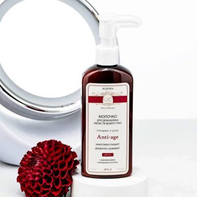 Молочко для демакияжа области вокруг глаз "Anti-age" №0.2 KLEONA, 150 мл, изображение 3 от магазина Брами Маркет Молочко для демакияжа области вокруг глаз "Anti-age" №0.2 KLEONA, 150 мл, изображение 3