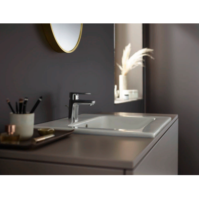 Hansgrohe Vernis Blend смеситель 71558000 для раковины, однорычажный, 70 без сливного гарнитура, Варианты: смеситель хром 71558000, изображение 2