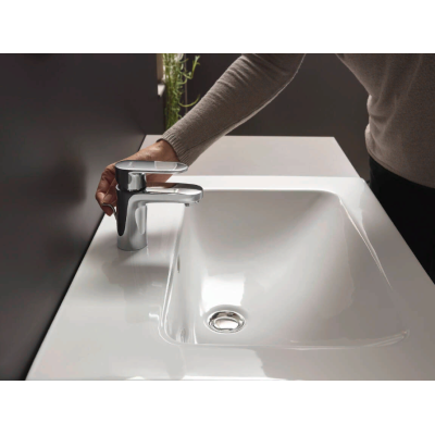 Hansgrohe Vernis Blend смеситель 71558000 для раковины, однорычажный, 70 без сливного гарнитура, Варианты: смеситель хром 71558000, изображение 4