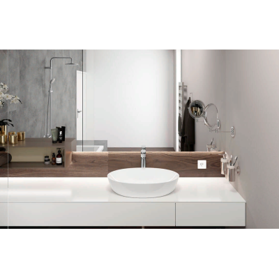 Hansgrohe Vernis Blend смеситель для раковины, однорычажный, 190 со сливным гарнитуром хром 71552000, Варианты: смеситель хром 71552000, изображение 2