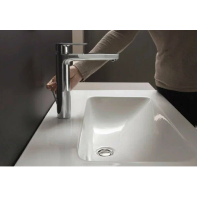 Hansgrohe Vernis Blend смеситель для раковины, однорычажный, 190 со сливным гарнитуром хром 71552000, Варианты: смеситель хром 71552000, изображение 4