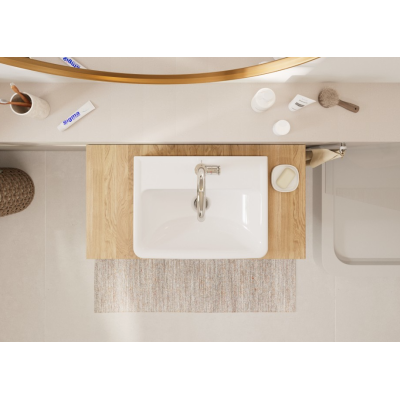 Hansgrohe Vernis Blend смеситель для раковины, однорычажный, 210, с поворотным изливом и сливным гарнитуром хром 71554000, изображение 5