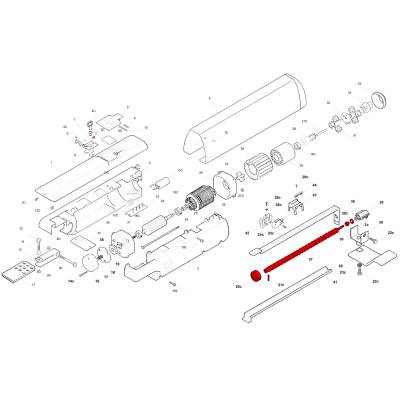 CAME 119RID199 винт ходовой для привода распашных ворот серии ATI 3, изображение 2