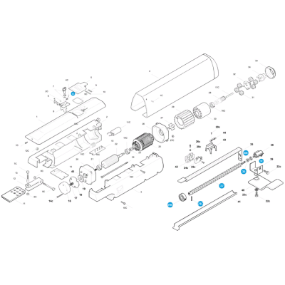 CAME 119RID200 винт ходовой для привода распашных ворот серии ATI 5, изображение 2