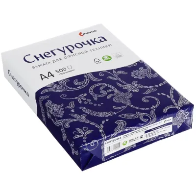 Бумага для офисной техники Снегурочка (А4, марка C, 80 г/кв.м, 500 листов), изображение 2