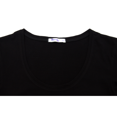 Футболка мужская MEONLY Cotton 160 Histep цвет черный XS, Цвет: черный, Размер EU: XS, Российский размер: 42, изображение 2