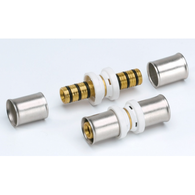 Соединитель пресс латунь RIIFO Omni 26-26, изображение 3