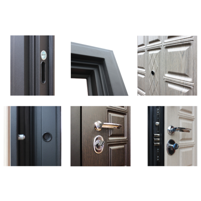 Стальная дверь "Консул". Заказная модель., Размер блока: 880х2050, Сторона открывания: левая (петли слева), изображение 3