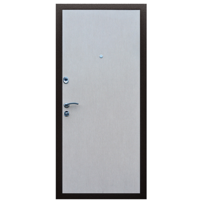 Стальная дверь "Стандарт". Заказная модель. «Беленый дуб», Цвет с внутренней стороны: беленный дуб, Размер блока: 960х2050, Сторона открывания: правая (петли справа), изображение 2