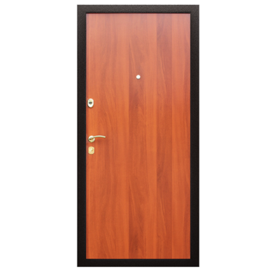 Стальная дверь "Стандарт". Заказная модель. «Орех итальянский», Цвет с внутренней стороны: орех итальянский, Размер блока: 880х2050, Сторона открывания: левая (петли слева), изображение 2