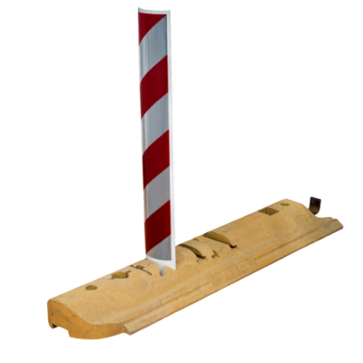 Делиниатор дорожный Arec из композитного материала ДЛ-1000 (сепаратор). Средней элемент., изображение 2