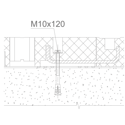 Делиниатор дорожный Arec из композитного материала ДЛ1000К. Концевой элемент., изображение 4