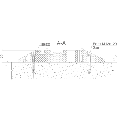 Делиниатор дорожный Arec из композитного материала ДЛ600, изображение 7